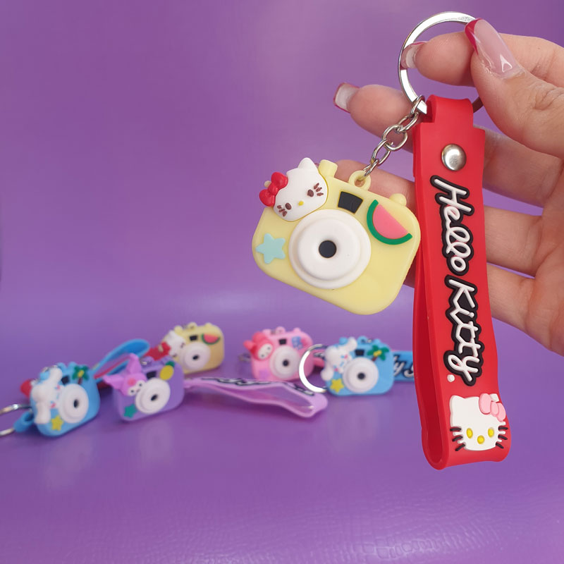 جاکلیدی سیلیکونی دوربین سانریو💜📷