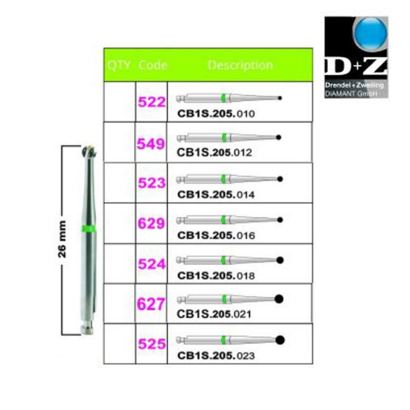 فرز کارباید آنگل مدل روند گردن بلند-26mm