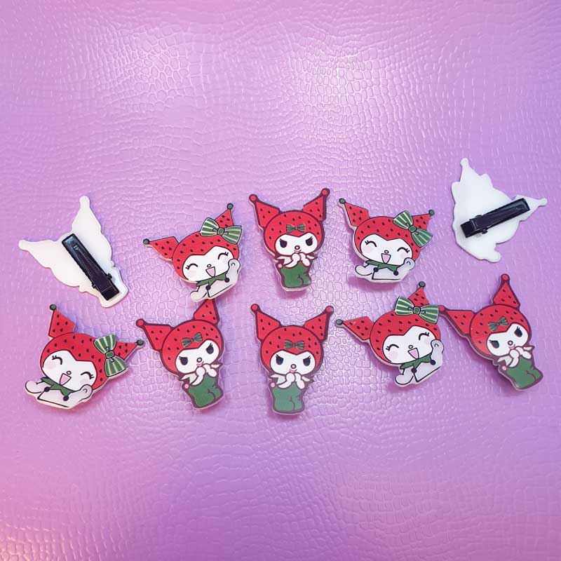 گیره انبری پیکسل دار سانریو یلدایی💜❤️ - 5