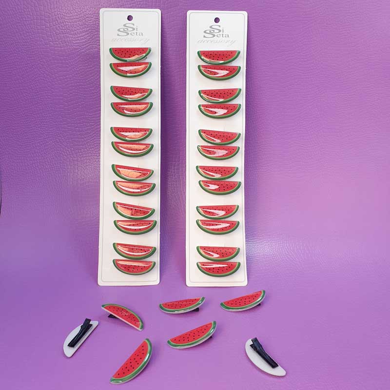 گیره انبری هندوانه رزینی (2عددی)🍉 - 3