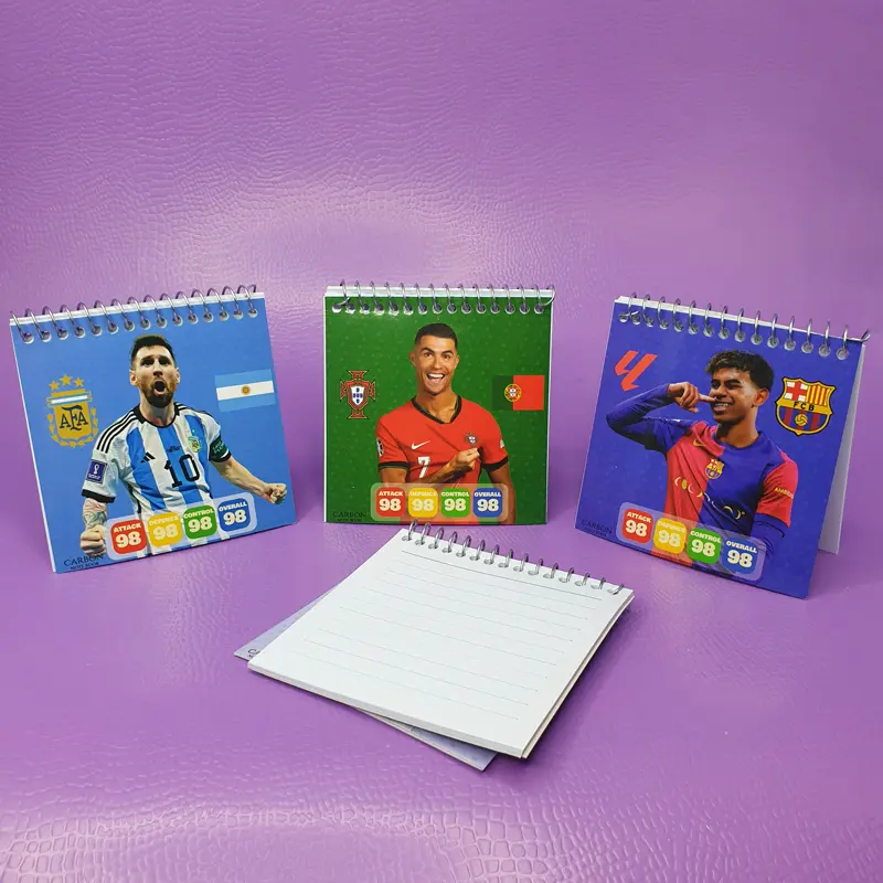 دفترچه سیمی فوتبالی کربن🏃🏼♂️⚽️ - 2