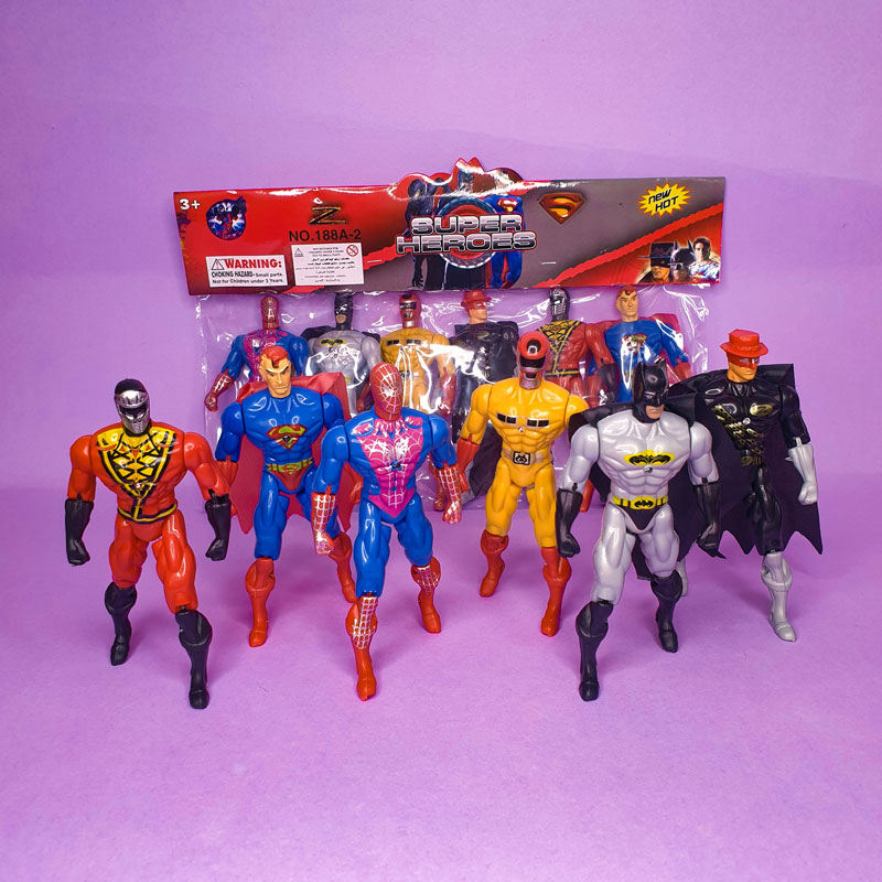 فیگور قهرمانان چراغدار🦸🏻♂️(وارداتی) - 2