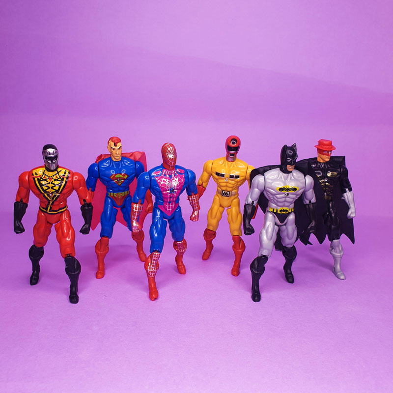 فیگور قهرمانان چراغدار🦸🏻♂️(وارداتی) - 3