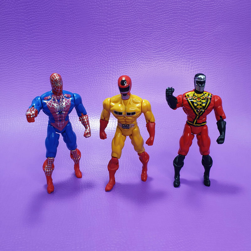 فیگور قهرمانان چراغدار🦸🏻♂️(وارداتی) - 4