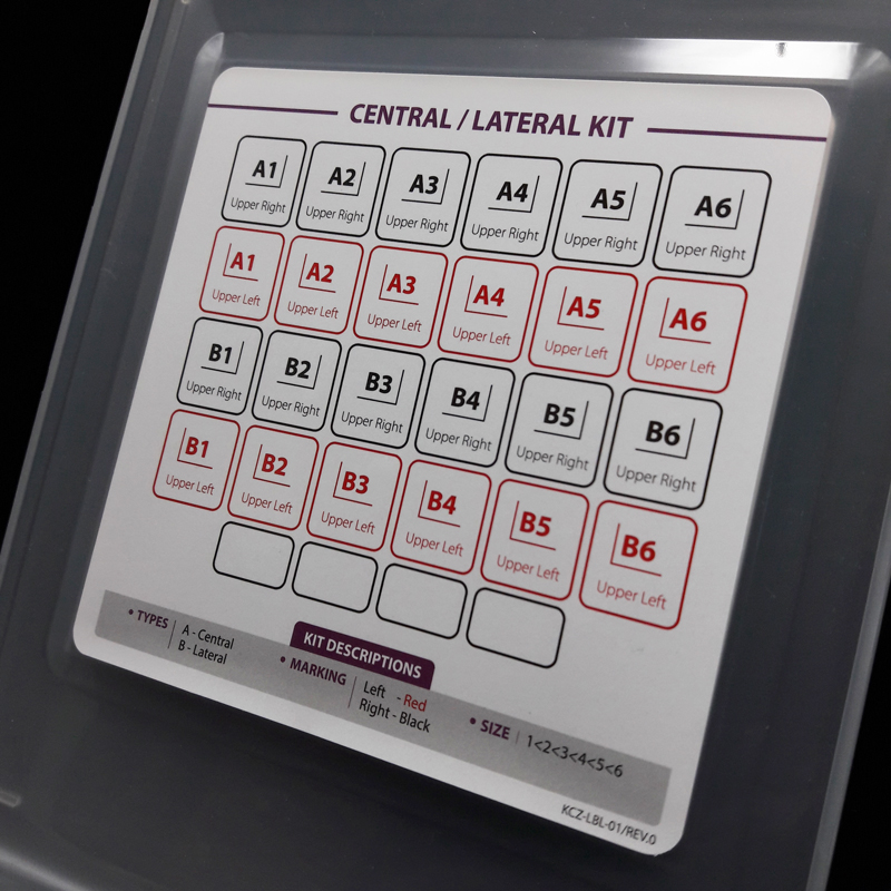 کیت خالی 24 عددی روکش زیرکونیا فک بالا شین هانگ - 3