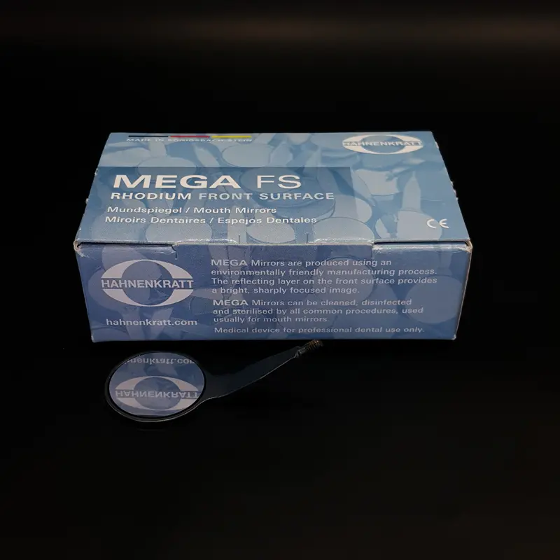 سرآینه مشکی Mega FS Rhodium هاننکرات - 1