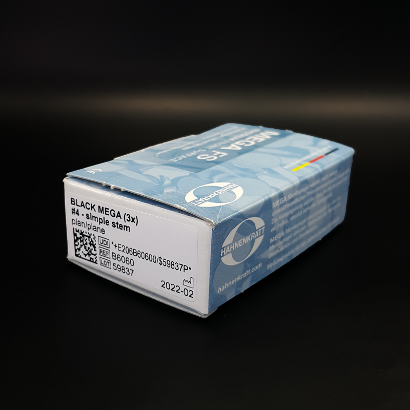 سرآینه مشکی Mega FS Rhodium هاننکرات - 3