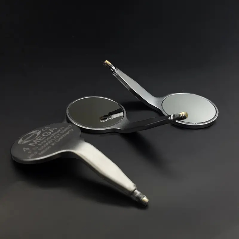 سرآینه مشکی Mega FS Rhodium هاننکرات - 4