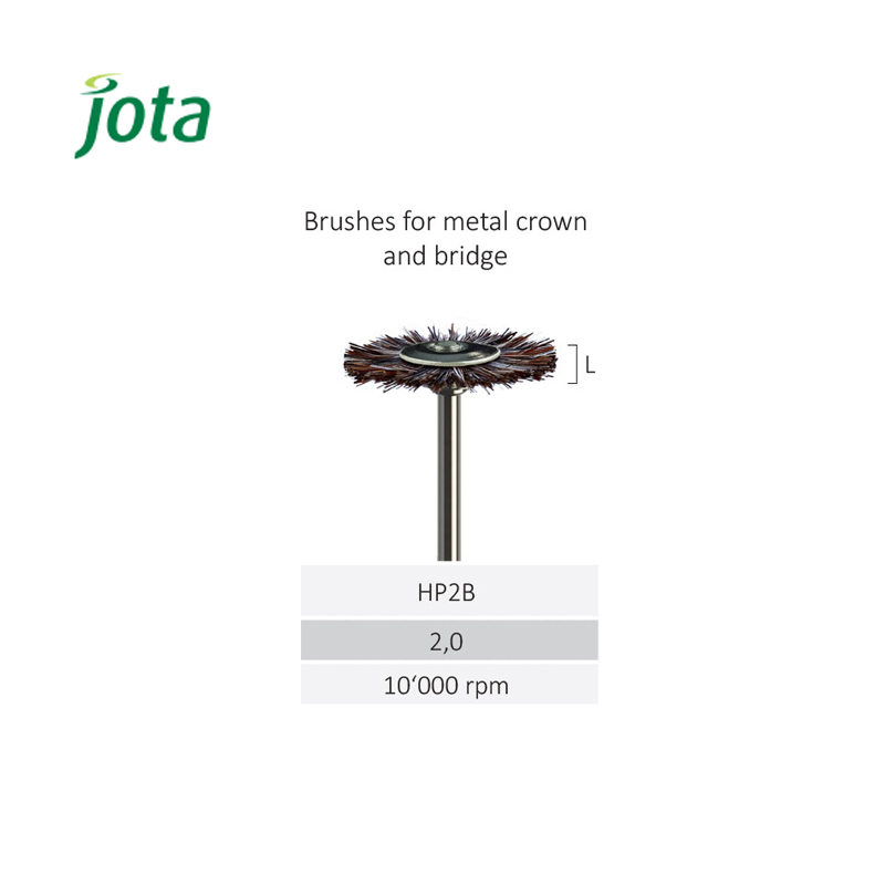 برس مویی بریج و روکش فلزی هندپیس - 1123 - جوتا