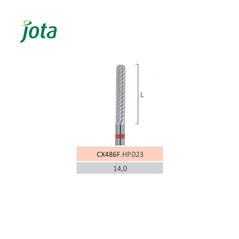 فرز کارباید ایمپلنت و آکریل بر هندپیس- CX486F- جوتا - 2