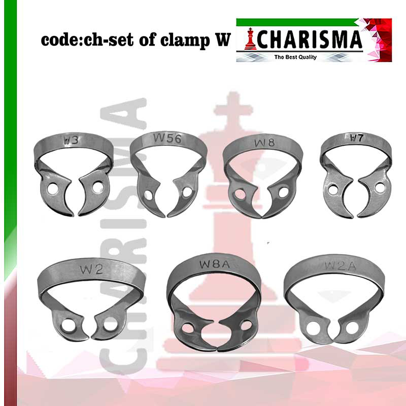 ست کلمپ رابردم 7 عددی سری W - کاریزما