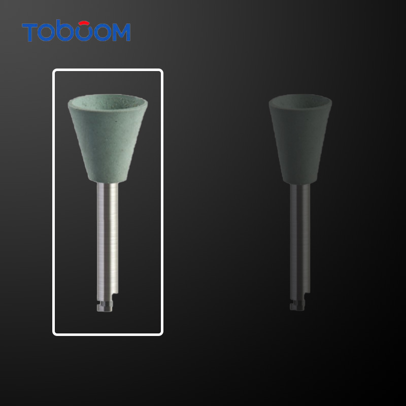 مولت پرداخت سیلیکونی آمالگام کاپ شکل بزرگ سبز توبوم