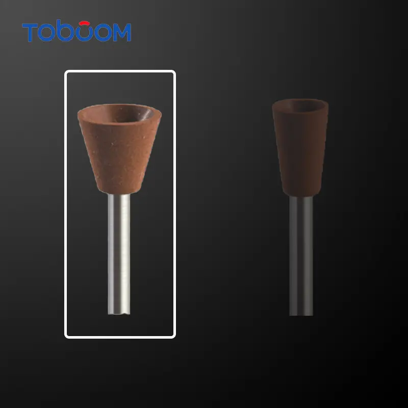 مولت پرداخت سیلیکونی آمالگام کاپ شکل بزرگ قهوه ای توبوم - 1