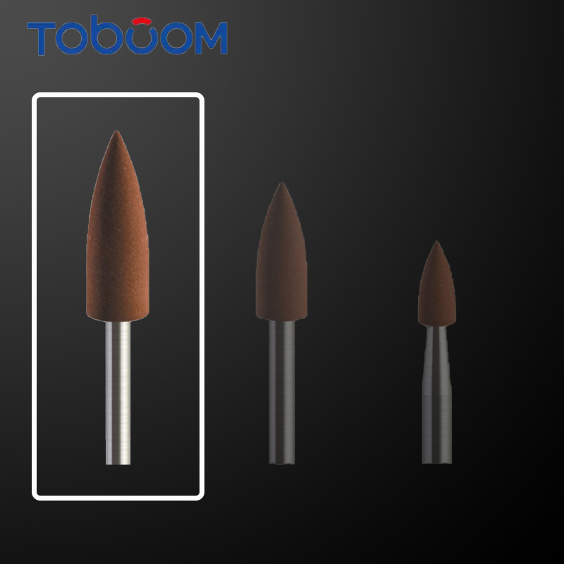 مولت پرداخت سیلیکونی آمالگام شعله ای بزرگ قهوه ای توبوم