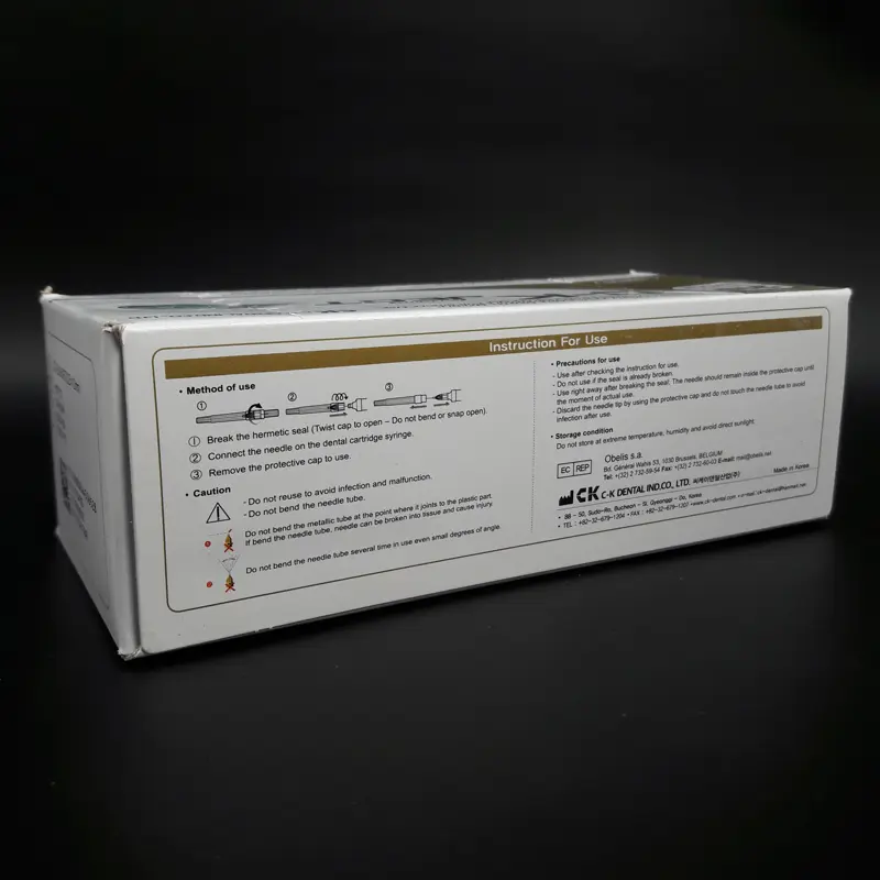 سرسوزن تزریق متریک گیج 31 طول 12mm سی کاجکت - 3