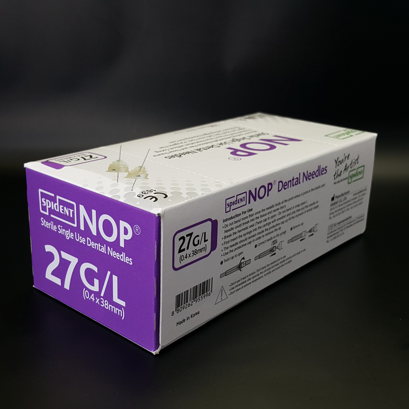 سرسوزن تزریق متریک گیج 27 38 میل NOP