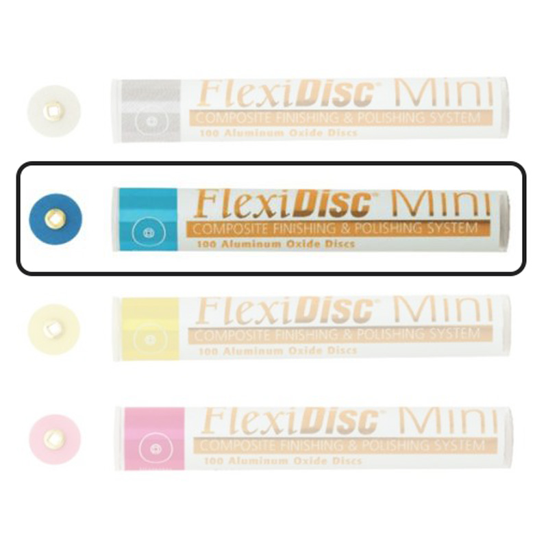 دیسک پرداخت کامپوزیت مرکزدار آبی 100 عددی کازمدنت