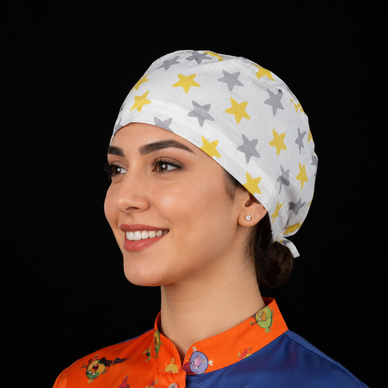 کلاه نخی بنددار دندانپزشکی