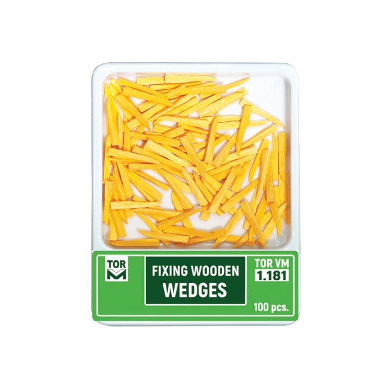 وج چوبی آناتومیک نارنجی (سایز 1) - تور وی ام