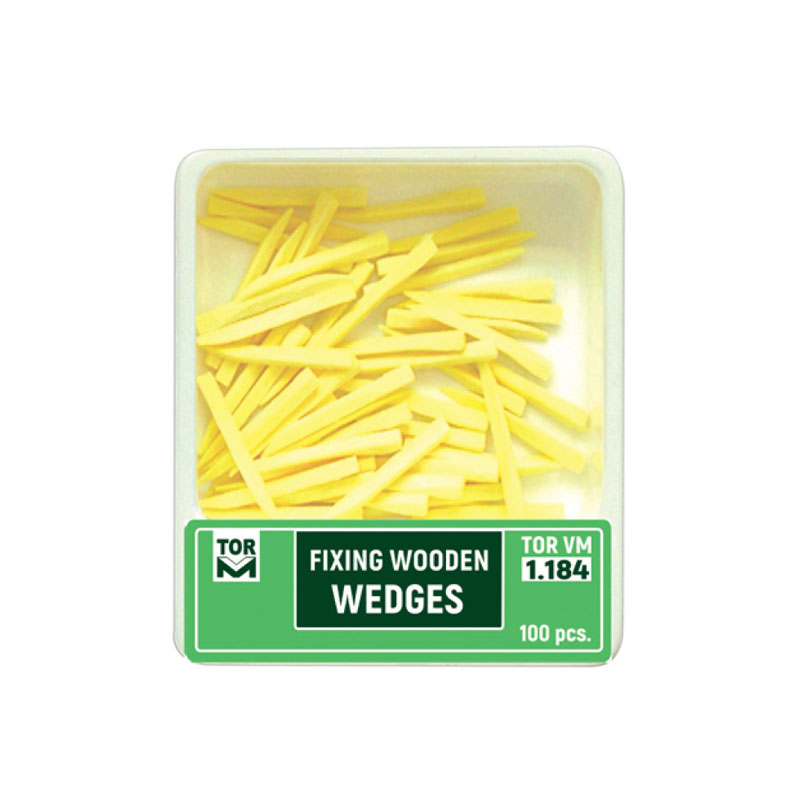 وج چوبی آناتومیک زرد (سایز 4) - تور وی ام