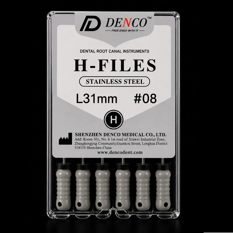 فایل دستی هدستروم H-file طول 31mm- دنکو
