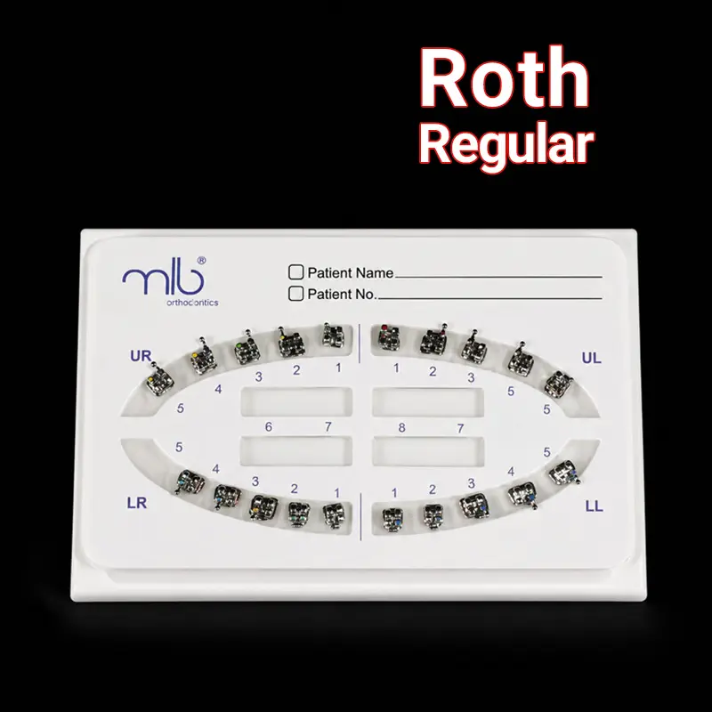 کیت براکت فلزی Roth رگولار مدل Cobas - کریتیو دنتال