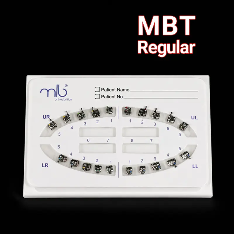 کیت براکت فلزی MBT رگولار مدل Cobas - کریتیو دنتال
