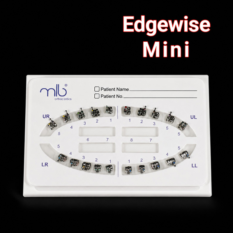 کیت براکت فلزی Edgewise مینی مدل Cobas - کریتیو دنتال