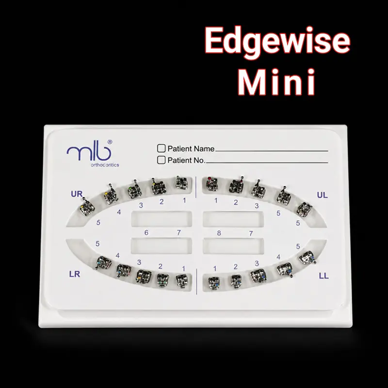 کیت براکت فلزی Edgewise مینی مدل Cobas - کریتیو دنتال