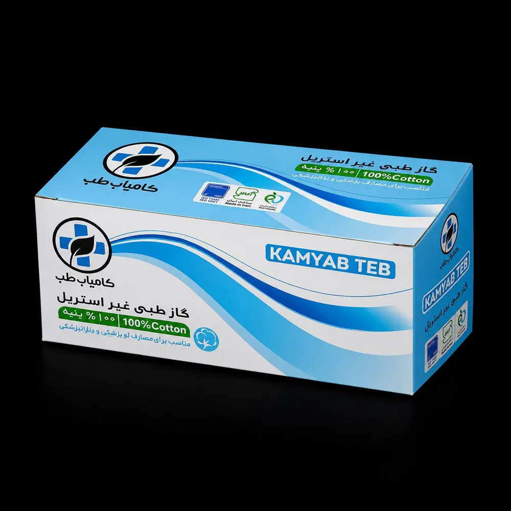 گاز دندانپزشکی 285 گرمی 5*5 کامیاب طب