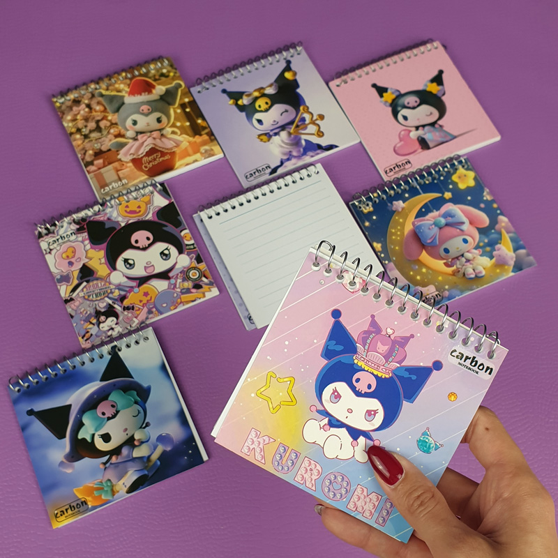 دفترچه خط دار کرومی🗒💜 - 4