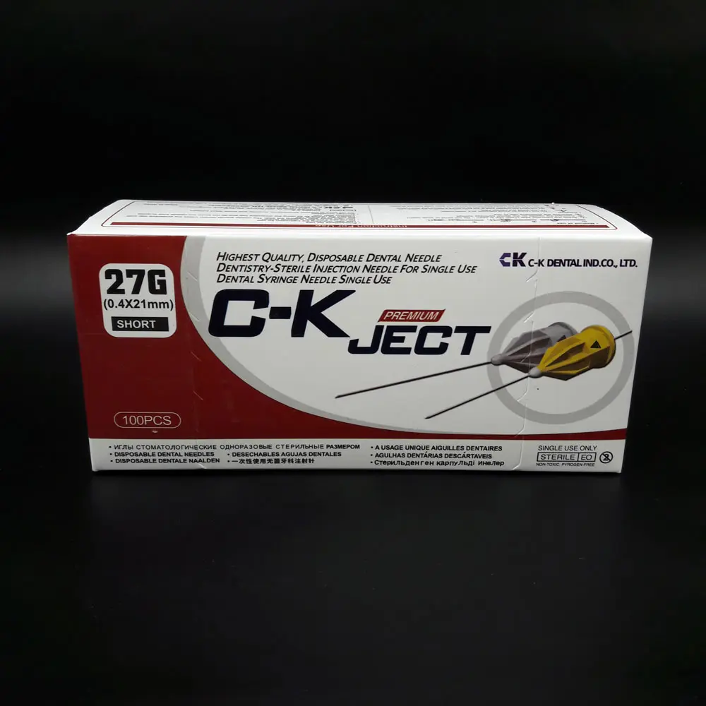 سرسوزن تزریق اینچی گیج 27 طول 21mm سی کاجکت