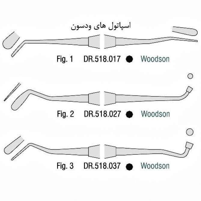 اسپاتول دهانی- (Falcon) - 2