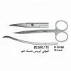 قیچی آیریس دسته خمدار (115mm)- فالکن - 1