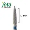 فرز الماسی تراش توربین استوانه ای با انتهای تیز - 8 جوتا - 1