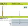 فرز کارباید توربین وایپر استوانه ای با انتهای نیمکره RRC31R - جوتا - 2