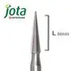 فرز کارباید توربین پرداخت مخروط متمرکز باریک - 6mm - C134 - جوتا - 1