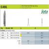 فرز کارباید پرداخت بلند با انتهای نوک تیز - C48L - جوتا - 2