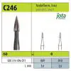 فرز کارباید توربین پرداخت متمرکز کوتاه C246 - جوتا - 2