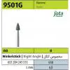 مولت آنگل سیلیکونی مشکی (زبر) شعله ای 9501G - 6mm - جوتا - 2