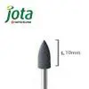 مولت آنگل سیلیکونی مشکی (زبر) شعله ای 9502G - 10mm - جوتا - 1