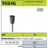 مولت آنگل سیلیکونی مشکی (زبر) فنجانی 9504G - جوتا - 2