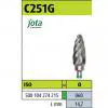 فرز کارباید هندپیس آکریل بر - C251G - جوتا - 2