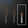 مولت پرداخت سیلیکونی آمالگام شعله ای کوچک قهوه ای توبوم - 1