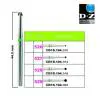 فرز کارباید هندپیس روند گردن بلند-44.5mm - 1