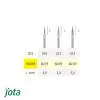 فرز الماسی پالیش توربین استوانه ای با انتهای تیز - 4 و 5 جوتا - 2