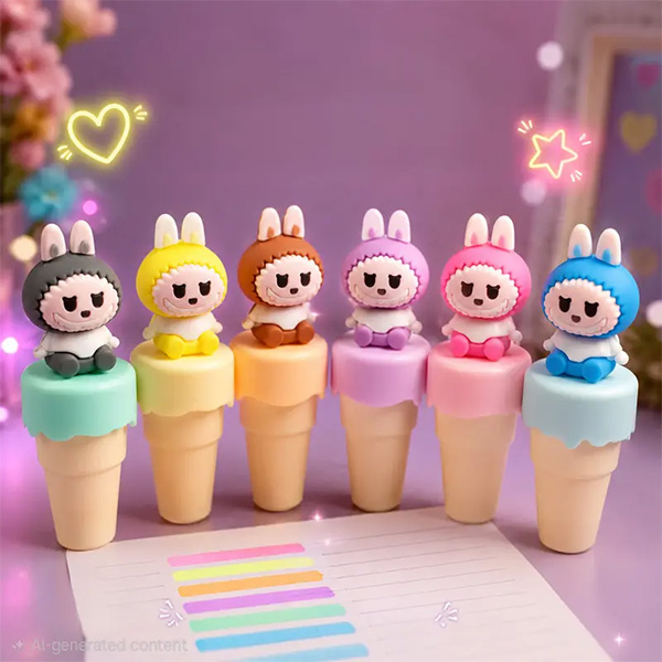 ماژیک فسفری سیلیکونی لبوبو بستنی🍦